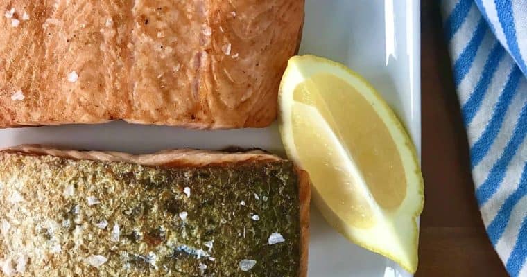 Crispy Skin Salmon 2 Ways: Pan Fried and Broiled