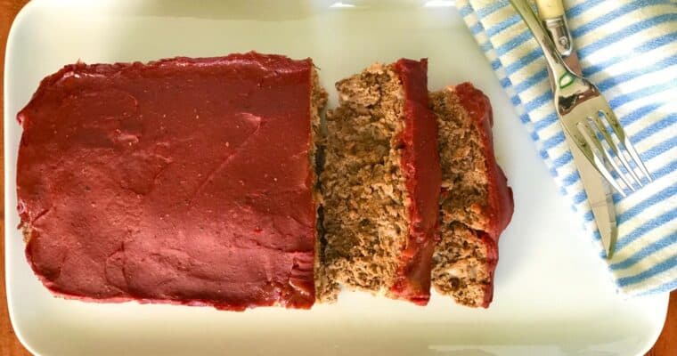 Classic Whole30 Paleo Meatloaf