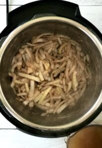 Sauteed onions in an Instant Pot