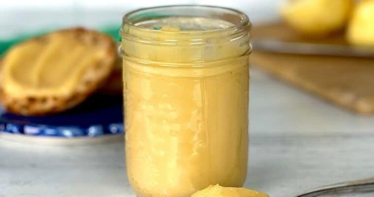 Paleo Lemon Curd with Honey (dairy-free)