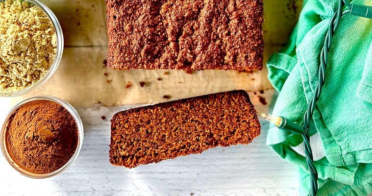 Paleo Gingerbread Loaf