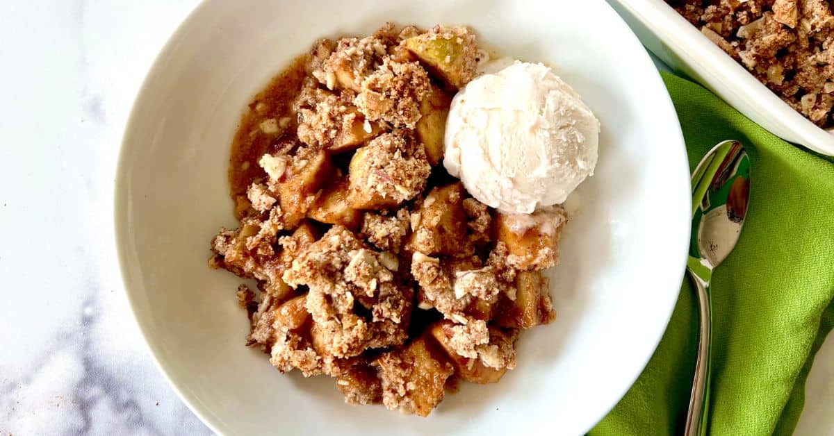 Gluten-Free Apple Crisp Without Oats (Paleo)