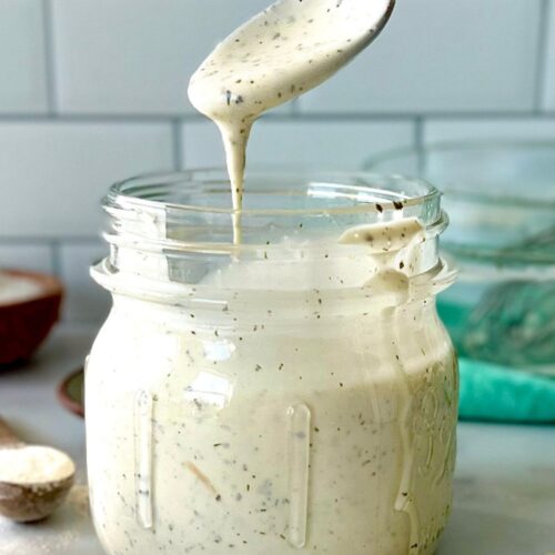 Healthy Homemade Ranch Dressing & Dip