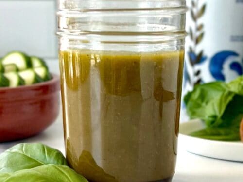 Balsamic Basil Dressing